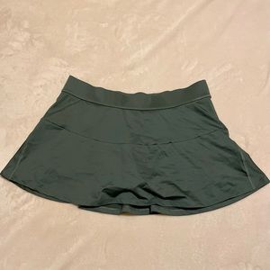 Sage green active skirt